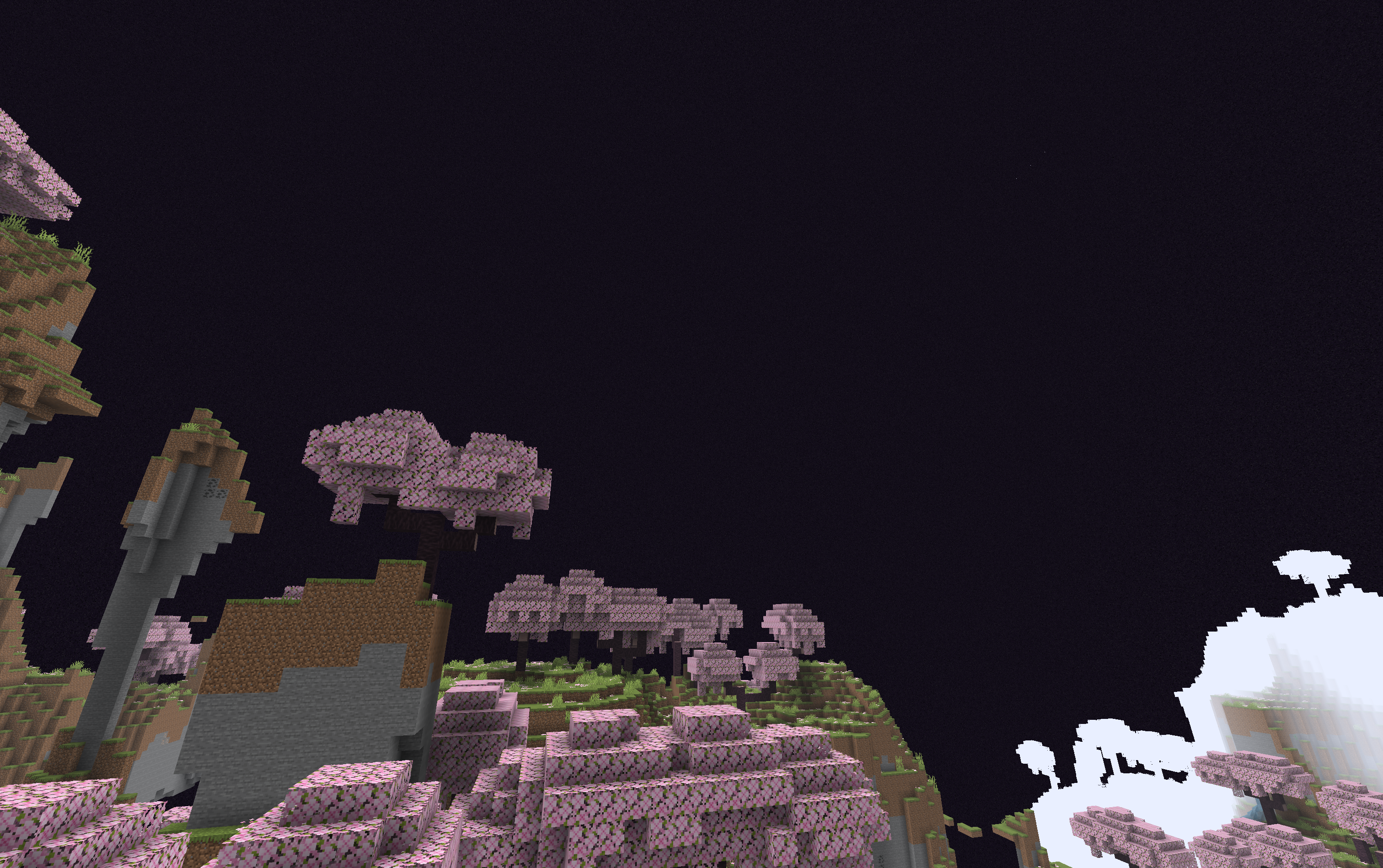 End skybox with white fog